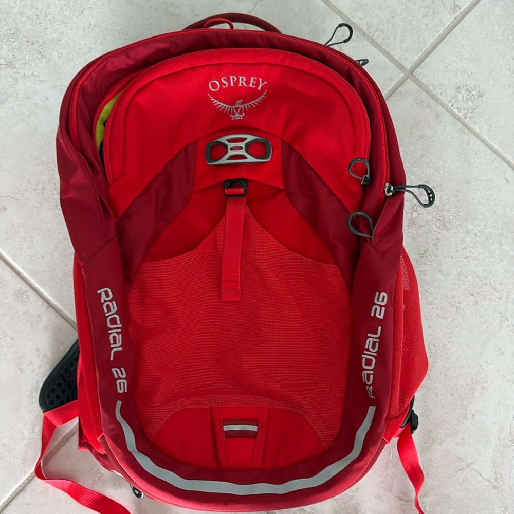 Osprey Radial 26L stand up backpack